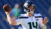 Sam Darnold and the Seahawks are home favorites against the Vikings.