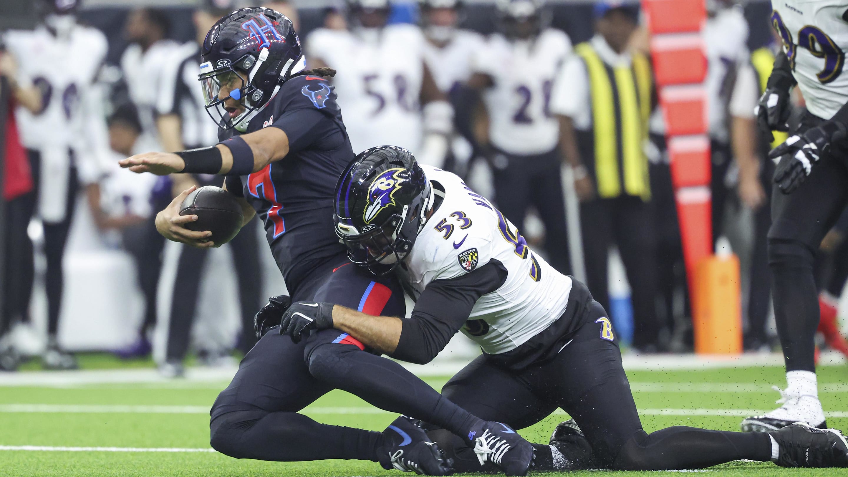 Texans Rout Ravens 44-10, Highlighting Baltimore Struggles