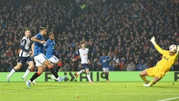 Fraser Forster makes an incredible save from Cyriel Dessers