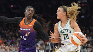 The No. 4 Mercury take on the No. 5 Liberty, providing what promises to be the most intriguing first-round series.  