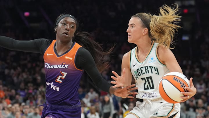 The No. 4 Mercury take on the No. 5 Liberty, providing what promises to be the most intriguing first-round series. The No. 4 Mercury take on the No. 5 Liberty, providing what promises to be the most intriguing first-round series.