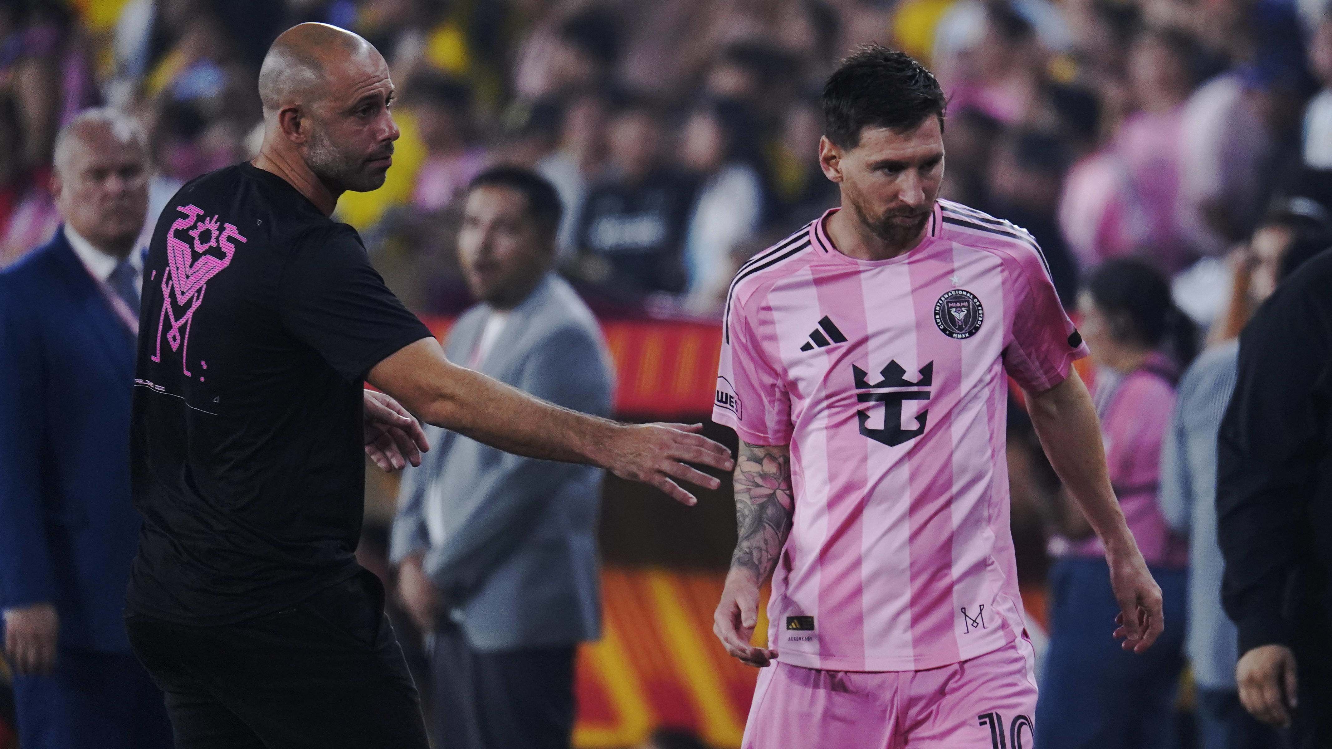 Lionel Messi se lesiona y el Inter Miami aplaza su partido amistoso contra  el Independiente del Valle