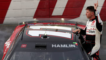 Denny Hamlin, Joe Gibbs Racing, Goodyear 400, Darlington Raceway, NASCAR