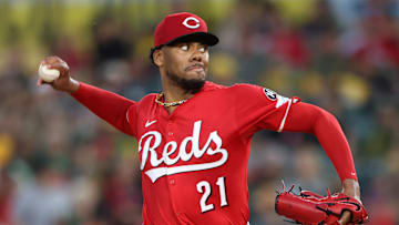 Cincinnati Reds pitcher Hunter Greene