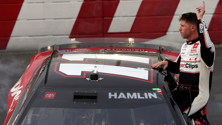 Denny Hamlin, Joe Gibbs Racing, Goodyear 400, Darlington Raceway, NASCAR
