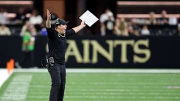 New Orleans Saints head coach Kellen Moore