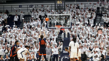 Penn State fans at Rec Hall