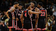 Houston's LJ Cryer (4) with teammates