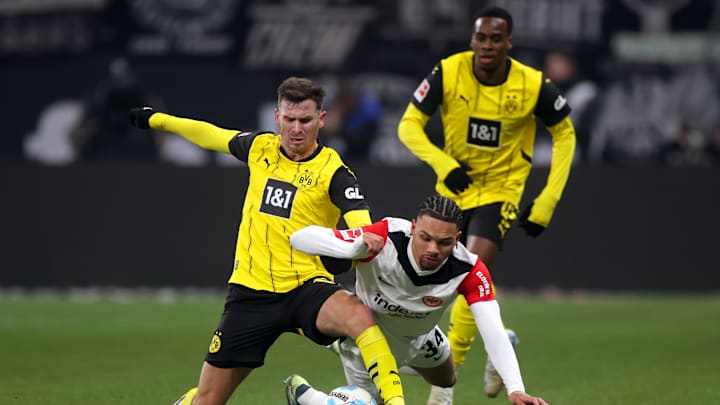 Stolpert Frankfurt seinen Vorsprung auf Dortmund ins Ziel? Stolpert Frankfurt seinen Vorsprung auf Dortmund ins Ziel?