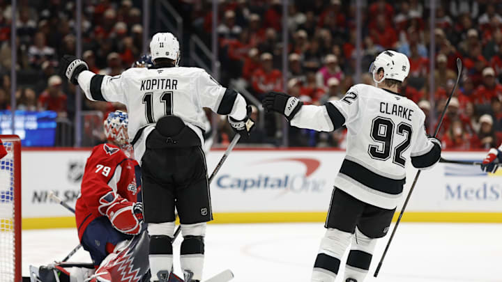 Anze Kopitar, Brandt Clarke, Los Angeles Kings
