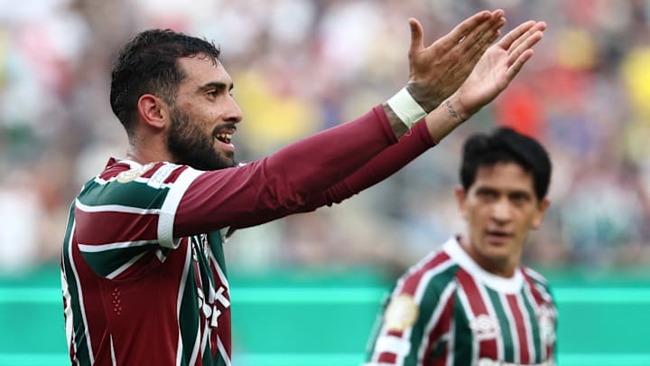 Freytes marcou o primeiro gol dele com a camisa do Tricolor das Laranjeiras Freytes marcou o primeiro gol dele com a camisa do Tricolor das Laranjeiras