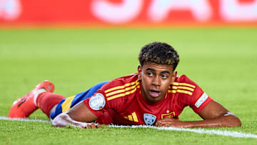 Yamal limped off against Spain