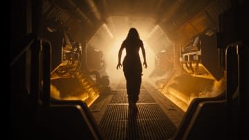 Isabela Merced as Kay in 20th Century Studios' ALIEN: ROMULUS. Photo courtesy of 20th Century Studios. © 2024 20th Century Studios. All Rights Reserved.