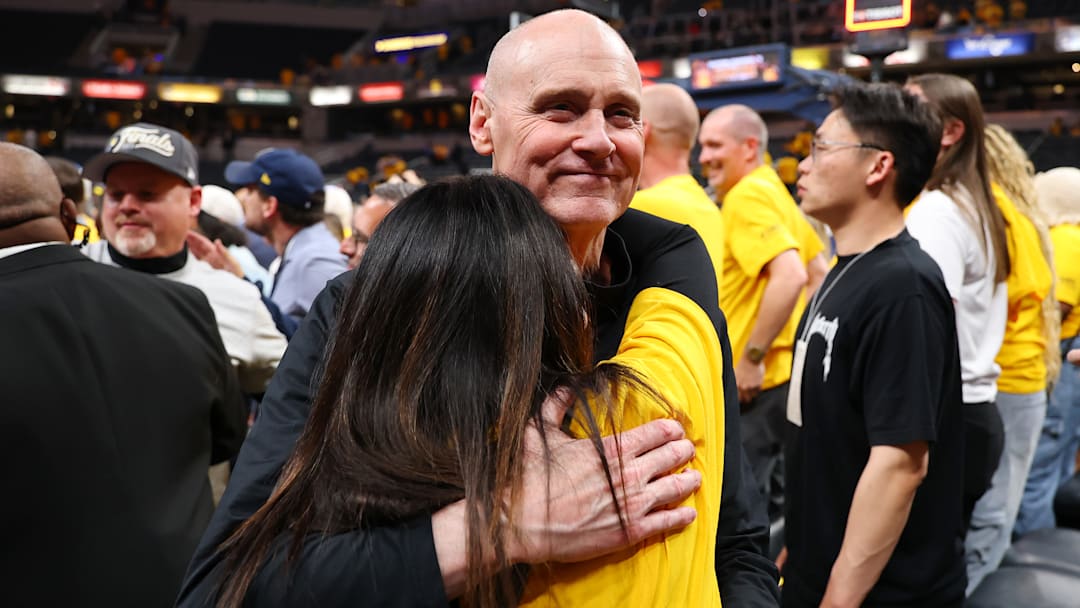 Indiana Pacers head coach Rick Carlisle after Game 6 against the New York Knicks in the 2025 NBA Playoffs.