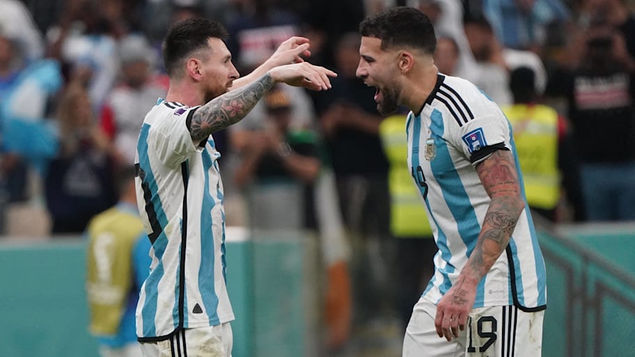 Lionel Messi (left) and Nicolás Otamendi have played 96 times for Argentina together. | IMAGO/Chai v.d. Laage