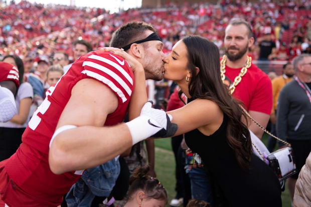 Kyle Juszczyk and Kristin Juszczyk