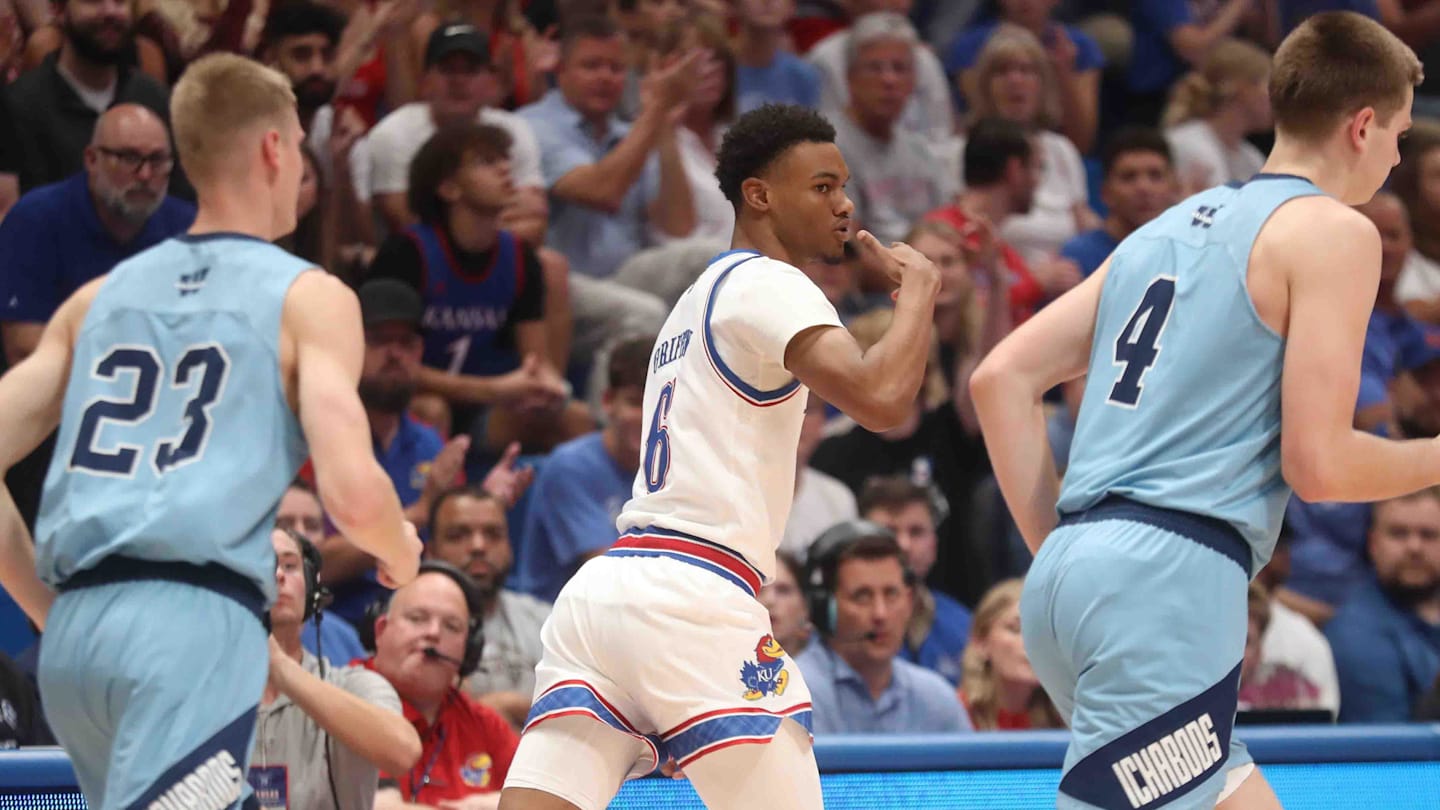 Kansas Basketball: Rylan Griffen’s Debut Comes with Subtle Jab at Alabama