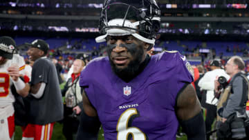 Patrick Queen with the Baltimore Ravens