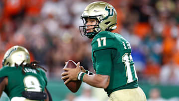 South Florida Bulls quarterback Byrum Brown.
