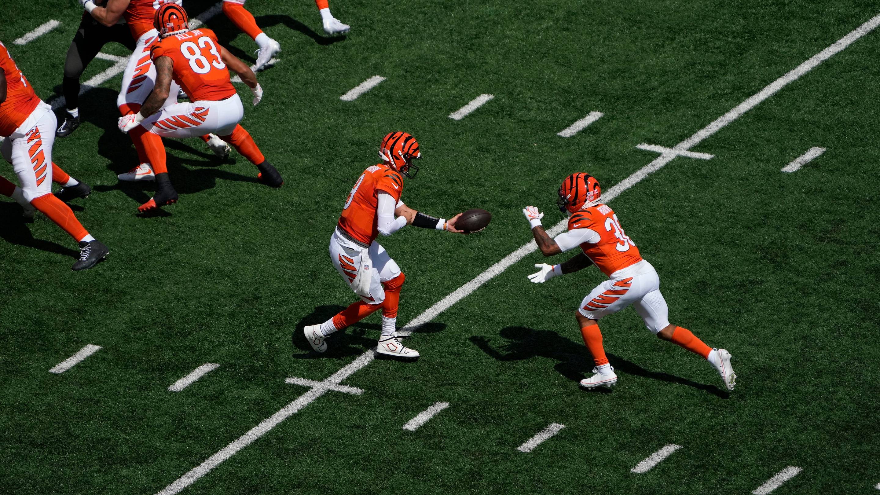 Bengals Keep Capitalizing Off of Tampa Bay Turnovers With Chase Brown Touchdown