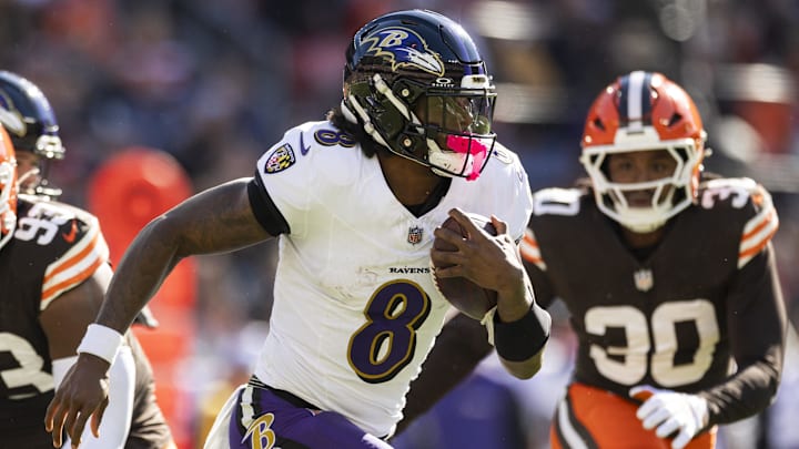Jackson leads the MVP race, helping the Ravens to a 7–3 record. Jackson leads the MVP race, helping the Ravens to a 7–3 record.