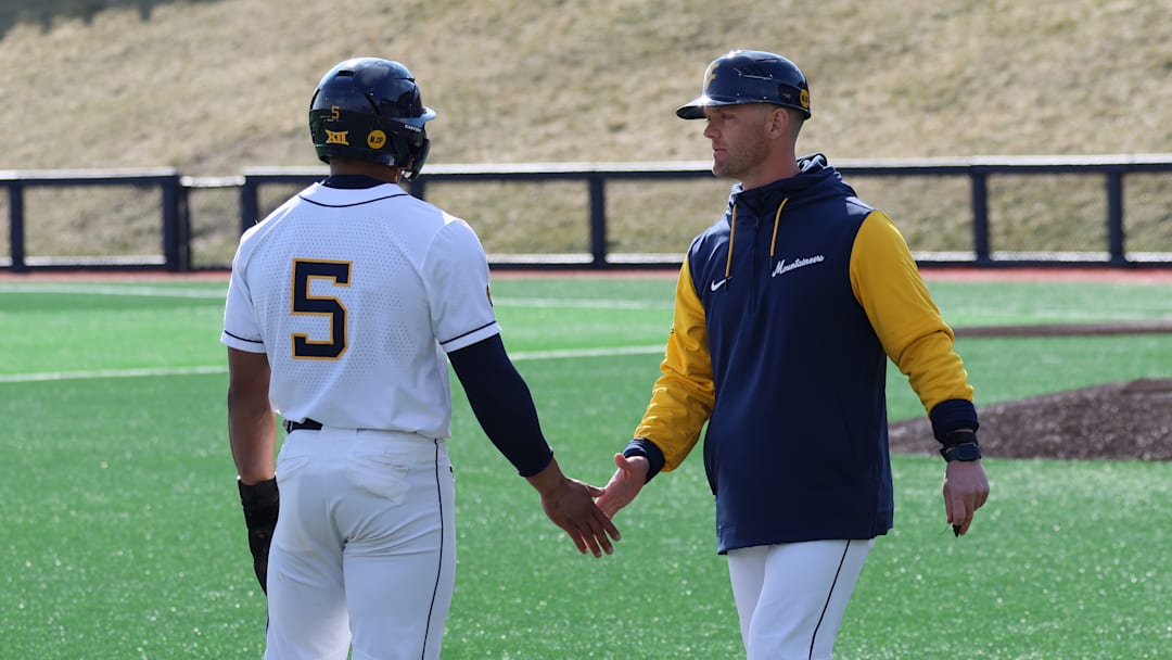 West Virginia University head coach Steve Sabins