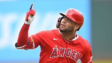 Los Angeles Angels third baseman Yoán Moncada
