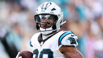 Carolina Panthers running back Chuba Hubbard