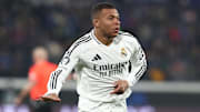 Kylian Mbappé alcanzó su gol 50 en el partido del Real Madrid vs. Atalanta, por la Champions League 