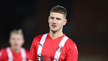 Jamie Donley in action for Leyton Orient 