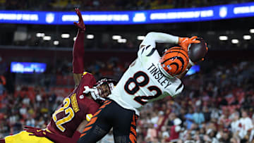 Washington Commanders cornerback Car'lin Vigers