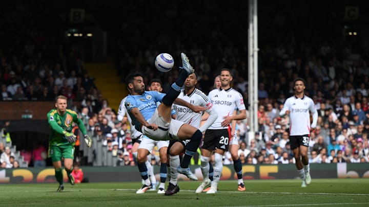 Fulham FC v Manchester City FC - Premier League Fulham FC v Manchester City FC - Premier League