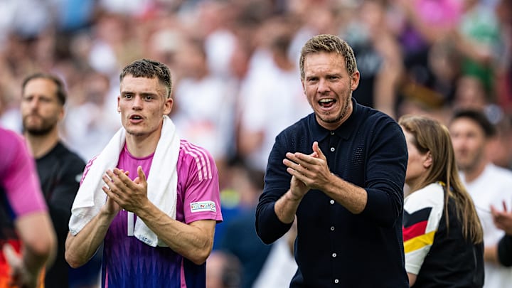 Florian Wirtz und Julian Nagelsmann Florian Wirtz und Julian Nagelsmann