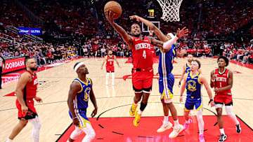 Golden State Warriors v Houston Rockets - Game One