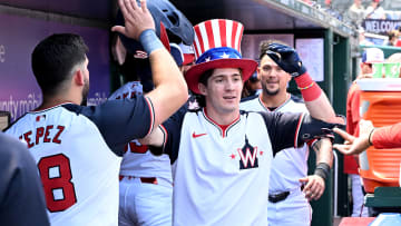 Los Angeles Angels v Washington Nationals