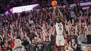 Georgia Bulldogs forward Dylan James (13)
