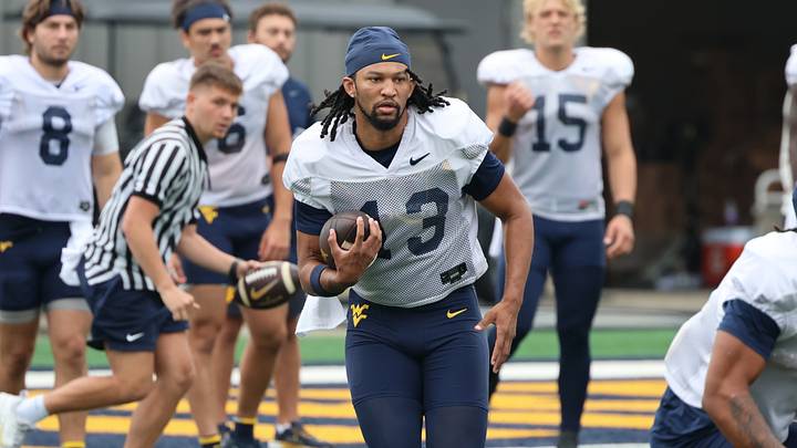 Rich Rodriguez Explains What Will Decide WVU’s Starting Quarterback Battle