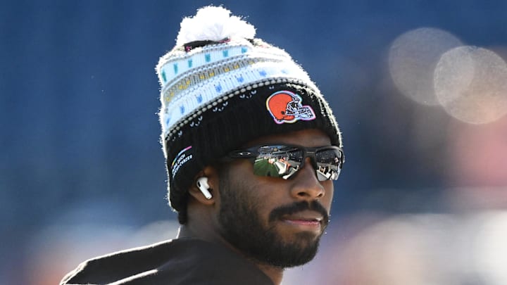 Cleveland Browns quarterback Shedeur Sanders