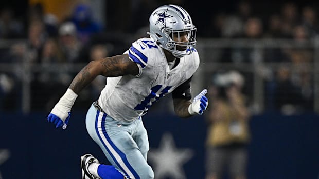 Dallas Cowboys linebacker Micah Parsons during the game between the Dallas Cowboys and the Philadelphia Eagles.
