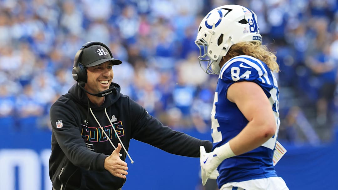 Shane Steichen with the Indianapolis Colts