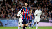 Sergio Busquets con el FC Barcelona