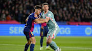 Pau Cubarsi (l.) gegen Clement Lenglet