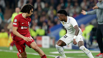 Trent against his predicted future club in the Champions League finals. 