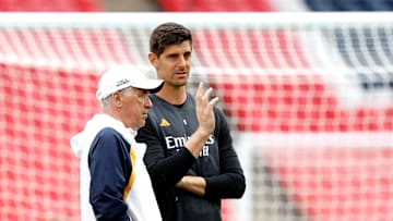 Press Conference and training Real Madrid