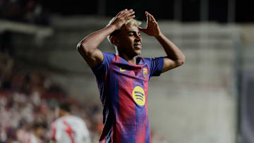 Lamine Yamal avait inventé une célébration "couronne".