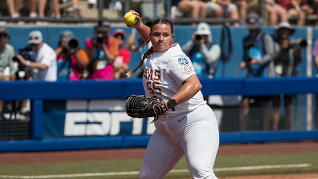 Senior Rises to Moment for Texas Softball in Women's College World ...