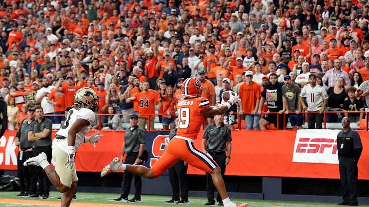 Four Syracuse football players have landed invitations to play in the East-West Shrine Bowl that takes place next January.
