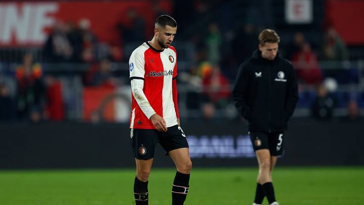 David Hancko in action for Feyenoord