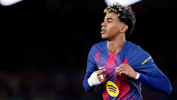 Yamal marcou o terceiro do Barcelona no Camp Nou Yamal marcou o terceiro do Barcelona no Camp Nou