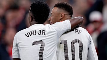 Vinicius Junior e Mbappé formam dupla de ataque merengue